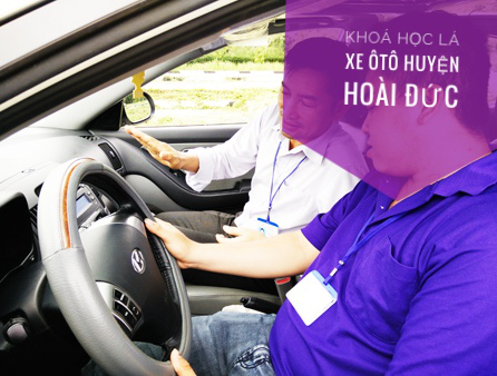 Học lái xe ô tô huyện Hoài Đức, Hà Nội